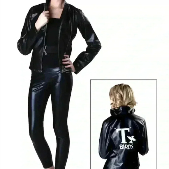 Grease Leather Jacket 4X Unisex - Picture 2 of 8